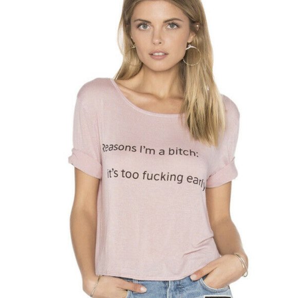 Daydream Nation Tops - NEW Daydream Nation Reasons Tee SM